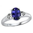 thumbnail image 2 of Tommaso Design� Oval 7x5mm Genuine Iolite Ring, 2 of 9