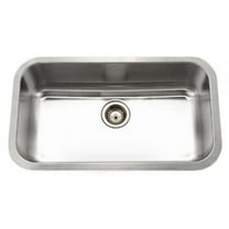 Houzer Eston 32 in Stainless Steel Undermount Single Bowl Kitchen Sink - STL-3600-1