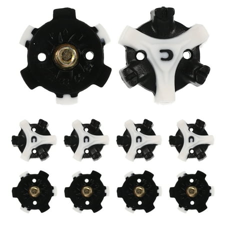 

10Pcs Golfs Shoe Spike Replacement Anti-Skid Golfs Studs Track Shoe Spikes Anti-slip Spikes