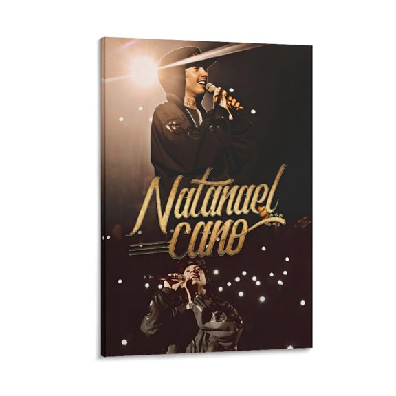 Posters Natanael Cano Art Singer Wall Art Picture Painting Poster Canvas Print Posters Artworks Bedroom Living Room Decor 12x18inch(30x45cm)