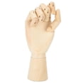 thumbnail image 3 of Multifunction Sketch Wooden Hand Model, Wooden Hand Model, Convenient Sketch Tool, Art Joint Puppet, for School Artist Drawing Home, 3 of 7