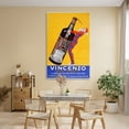 thumbnail image 3 of Stupell Industries Art Deco Vincenzo Vintage Wine Canvas Art, 30 x 45, by Vintage Posters, 3 of 8