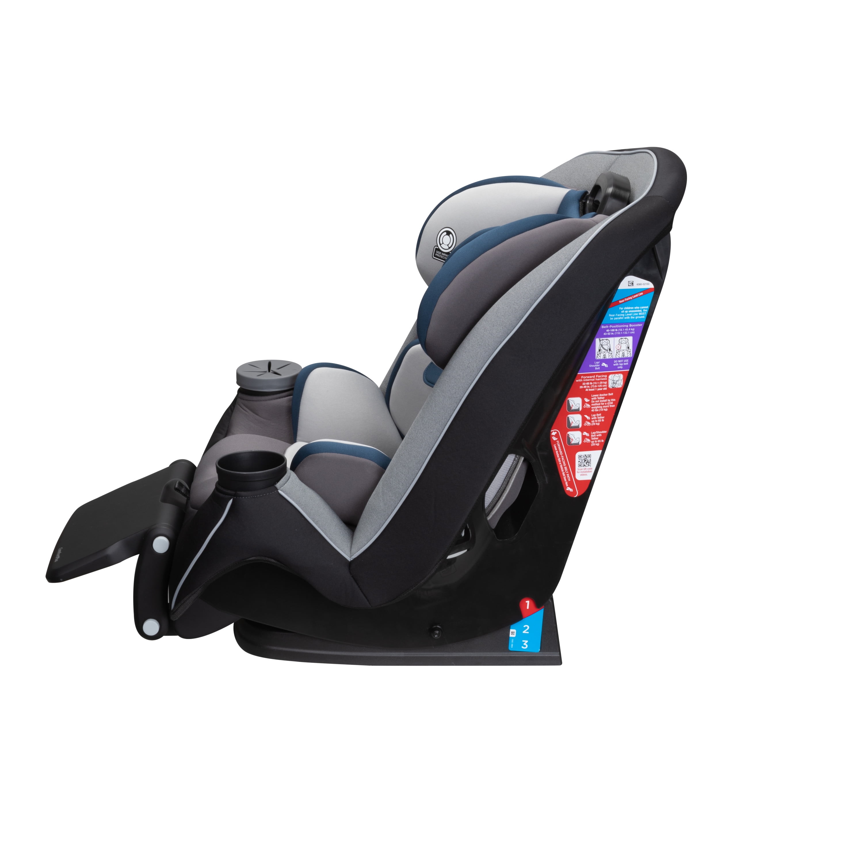 Safety 1ˢᵗ Grow and Go Extend 'n Ride Convertible Car Seat, Tidal Wave