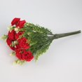 thumbnail image 2 of Simulation Flower 1 Branch Fresh-keeping Flexible Chic Eye-catching Faux Silk Carnation Flower, 2 of 4