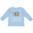 thumbnail image 3 of Inktastic My Great Uncle Loves Me Gift Boys or Girls Long Sleeve Toddler T-Shirt, 3 of 5