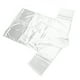 thumbnail image 5 of Bata de baño de satén para mujer, cuello en V, cintura con lazo, color liso, elegante, holgada, pijama, ropa de dormir, color blanco, L, 5 of 15