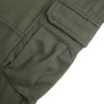 thumbnail image 6 of YUGYXL Dressy Cargo Pants for Men Big and Tall Loose Durable Trousers Baggy Hiking Pants with Multiple Pockets Army Green L/30, 6 of 8