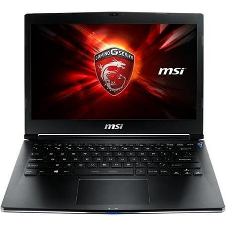 MSI GS30 SHADOW-001 13.3-Inch Ultra Portable Laptop with Gaming Dock 16GB 128GB SSD + 1TB - (Open Box)