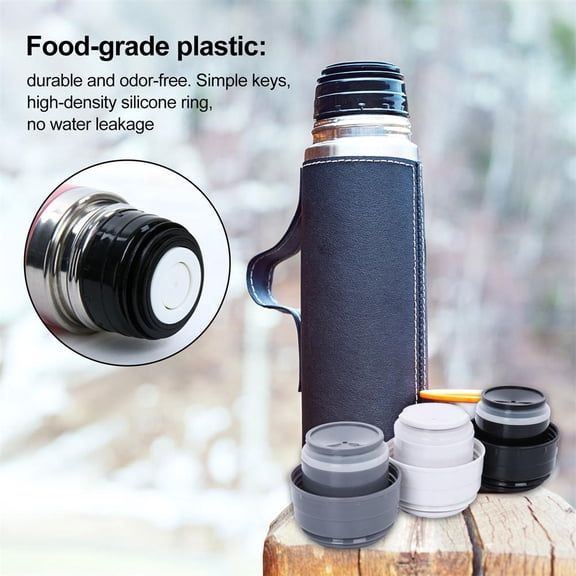 FurNest Vacuum Flask Mug Pot Stopper Cups * Leakproof Insulated Water Bottle