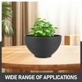 thumbnail image 3 of unbranded Maceta Hydroponic De Resina Oscuro Para Plantas De Y Loto Ideal Para Interior, 3 of 8