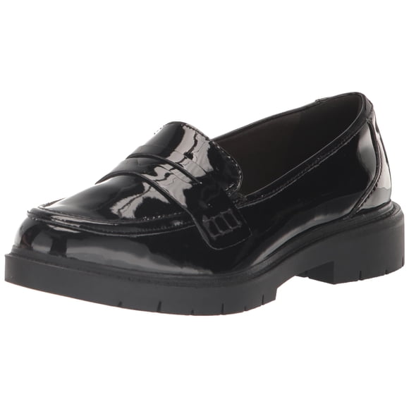 Zapatos Clarks Westlynn Ayla Mocasín Negro Charol Talla 9 Ancho
