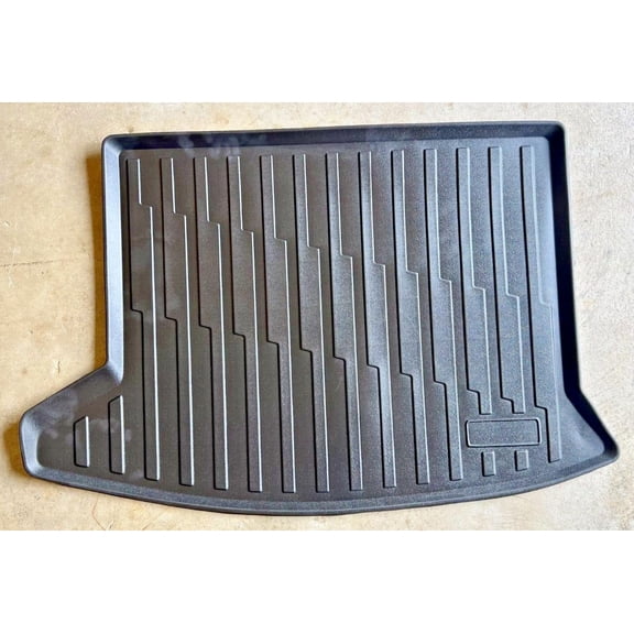 EACCESSORIES EA Cargo Liner – Trunk Mat for Cadillac XT4 2019-2024 – Weather-Resistant Trunk Mats for Cars with Raised Lip – Non-Slip Car Trunk Mat Tray Pad Boot – Laser Pre-Cut Design