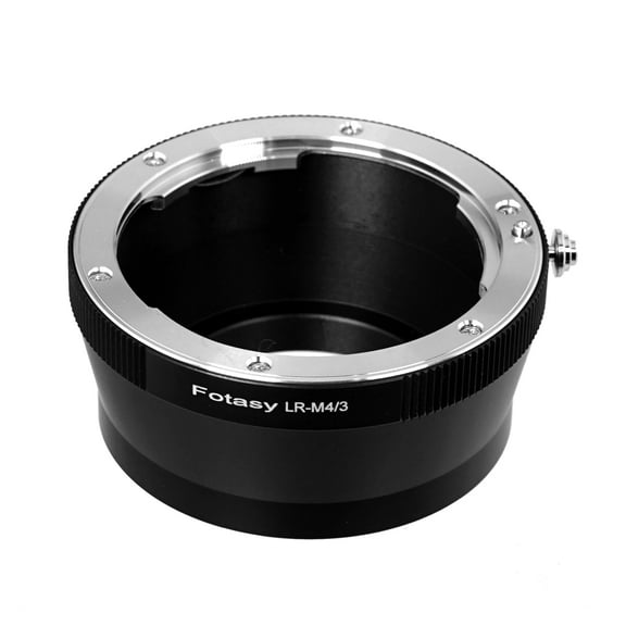 Fotasy Leica R lens to Micro 4/3 Adapter, fits Olympus OM-D E-M1 E-M5 E-M10 I II III IV E-M1X I II III E-PM2 E-PM1/Panasonic G7 G9 GF7 GF8 GH4 GH5 GM5 GX7 GX8 GX9 GX80 GX85 GX850 G90 G91 G95 G100