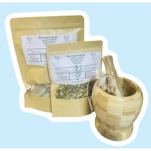 Lights Out Sleep Tea Blend - Loose Leaf Tea - Sleep Aid