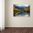thumbnail image 3 of Trademark Fine Art "Autumn River" Canvas Art by Pierre Leclerc, 3 of 3