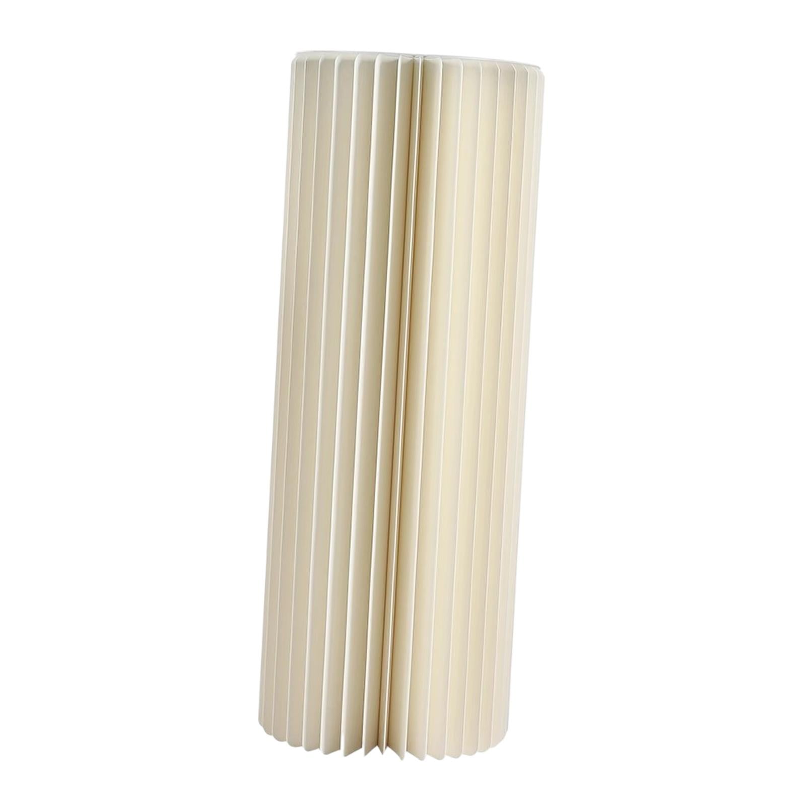 Abbraccia Cylinder Pedestal Stand Cylindrical Display Stand Round Wedding Pillar Paper Columns for Banquets Cake Table Stand Background Height 40cm