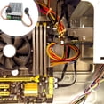 thumbnail image 4 of Dalazy DC 24V 48V PWM Contrôleur de Vitesse de Moteur CW CCW avant / Inverse Commutateur Réglable de Rotation de Tension Double Relais Régulateur de Tension, 4 of 6
