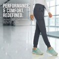 thumbnail image 4 of MediChic Jogger Scrub Pants for Women, Soft 4-Way Stretch Women's Medical Scrub Pants, 6-Pockets with Ribbed Waistband and Drawstring, For Nurses, Doctors, and Health Workers, 4 of 5