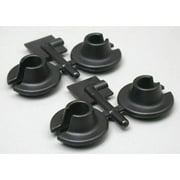 RPM Lower Spring Cups for Traxxas and Losi Shocks - Black