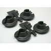 RPM Lower Spring Cups for Traxxas and Losi Shocks - Black