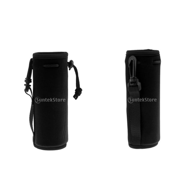 2 Pedazos de Cubierta de Botella de Agua de Neopreno Accesorio de ejercicio de Almacenamiento
