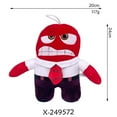 thumbnail image 3 of Muñeca de peluche de dibujos animados para niños, juguetes de periferia de Anime, regalos de cumpleaños, 33 estilos, Inside Out 2, 3 of 3
