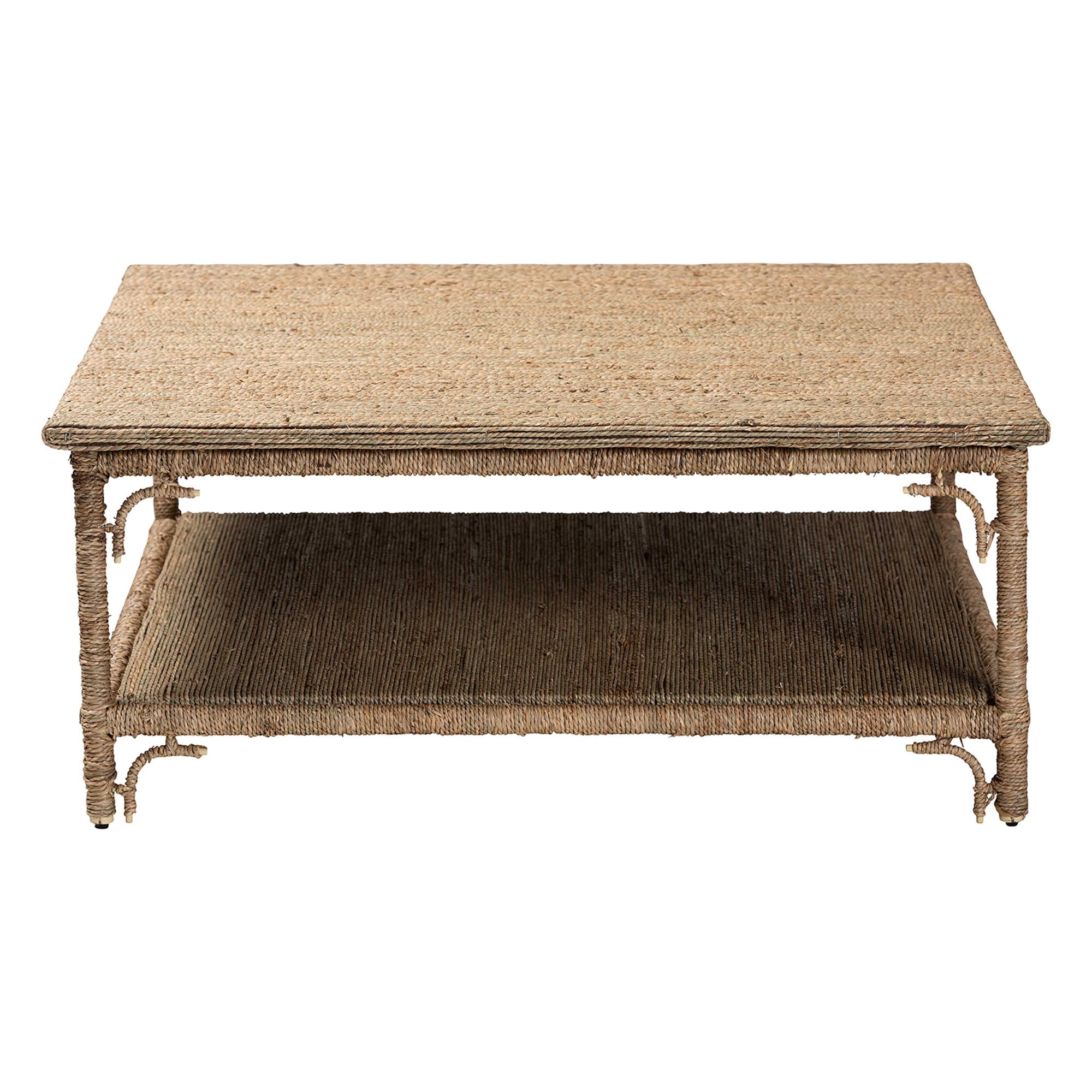 bali & pari Ganit Boho Coffee Table, Natural Brown
