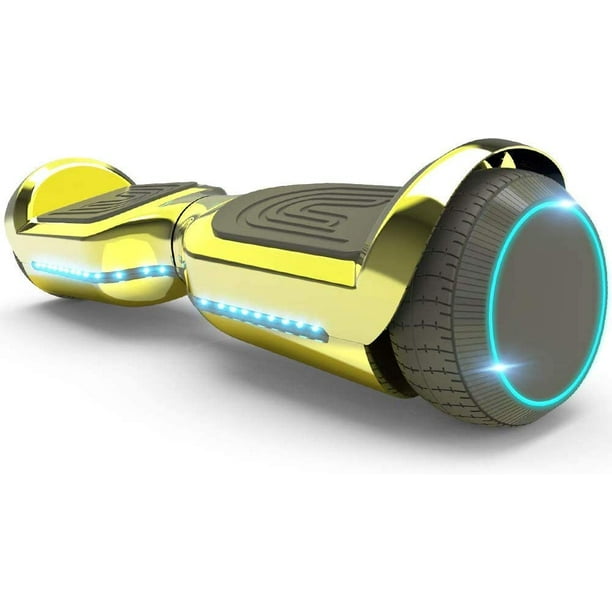 HOVERSTAR Hoverboard Patineta Electrica Nueva Versión-LBW17, Colores metálicos Dos Llantas Scooter de Autobalance con Bocina Bluetooth para Escuchar Musica y luz LED en Las Llantas HOVERSTAR LBW17