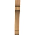 thumbnail image 2 of 4"W x 24"D x 30"H Olympic Rough Sawn Knee Brace, Western Red Cedar, 2 of 4