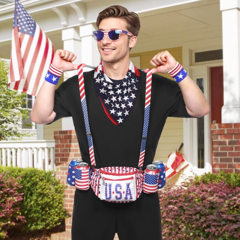 Crusward American Independence Day Fanny Pack Set,9 Pcs USA  display picture 2