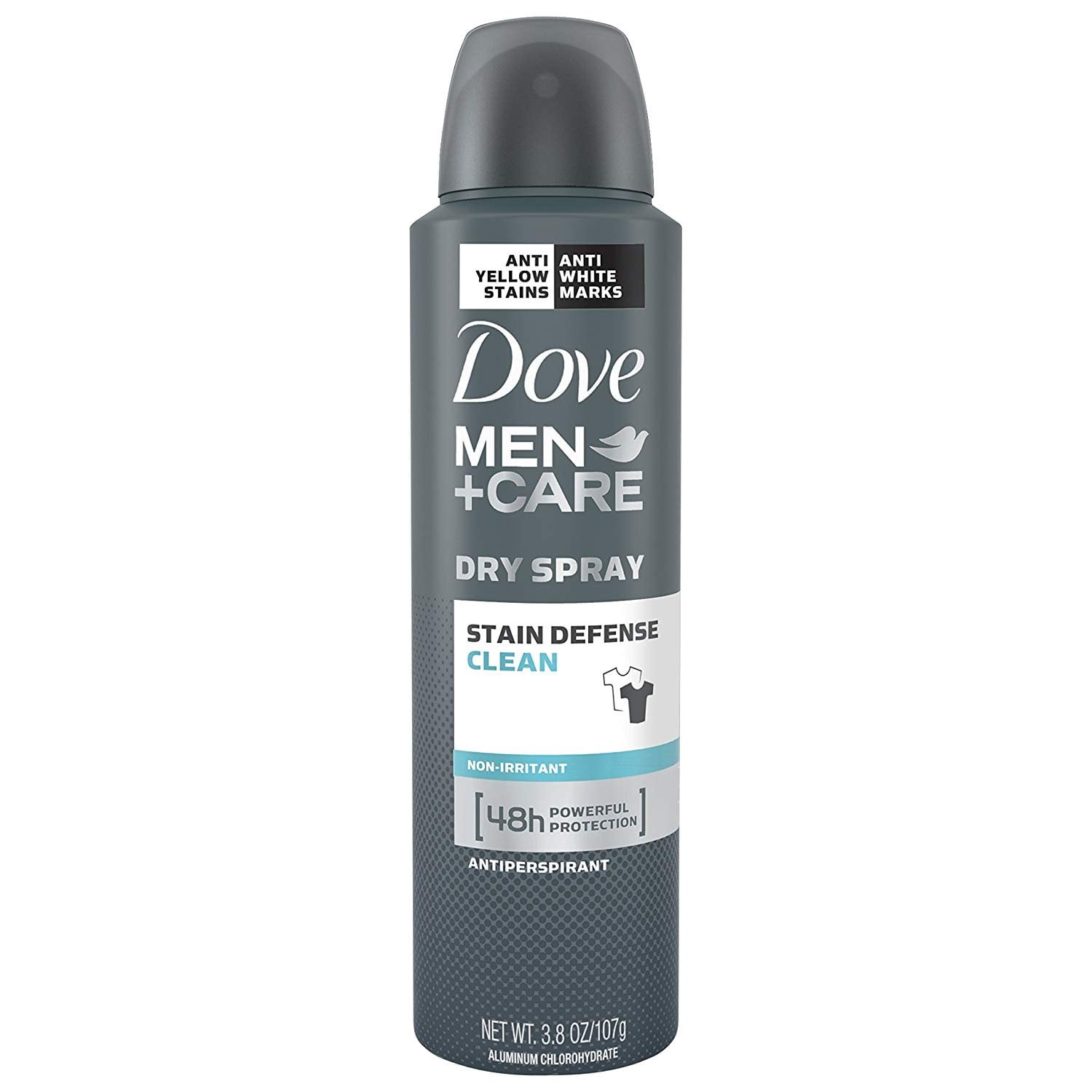 Dove Men+Care Dry Spray Antiperspirant Deodorant Clean 3.8 oz Walmart