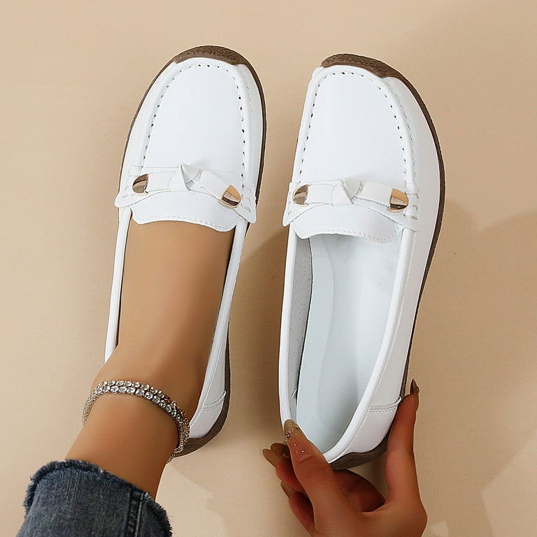 Loafer Shoes Ladies Wide Width Loafers Women's Loafer Shoes