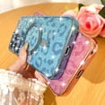 thumbnail image 5 of Magnetic Glitter for iPhone 15 Pro Max [ Compatible with MagSafe ], Luxury Leopard Print Pattern Plating Bling Clear Case,Camera Protection Sparkly Slim Soft Back Cover for Women Girls,Blue, 5 of 12