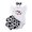 White, variant on KYAIGUO 3PCS Baby Infant Girls Jumpsuit Crewneck Cow Print Romper Summer Ruffle Sleeveless Playsuit Shorts Set with Hairband for 3M-24M