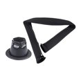 thumbnail image 2 of DYNWAVECA Boat Zippered Rigging Sleeve Marine Cable Boot Boat Maintenance Oxford Cloth Black Trolling Motor Cable Sleeve Wire Protector, 2 of 10