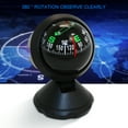 thumbnail image 5 of Car Compass Car Guide Ball Compass Mini Compass Compact Dash Stand Compass Night Vision for Travel Outdoor Survival, 5 of 9