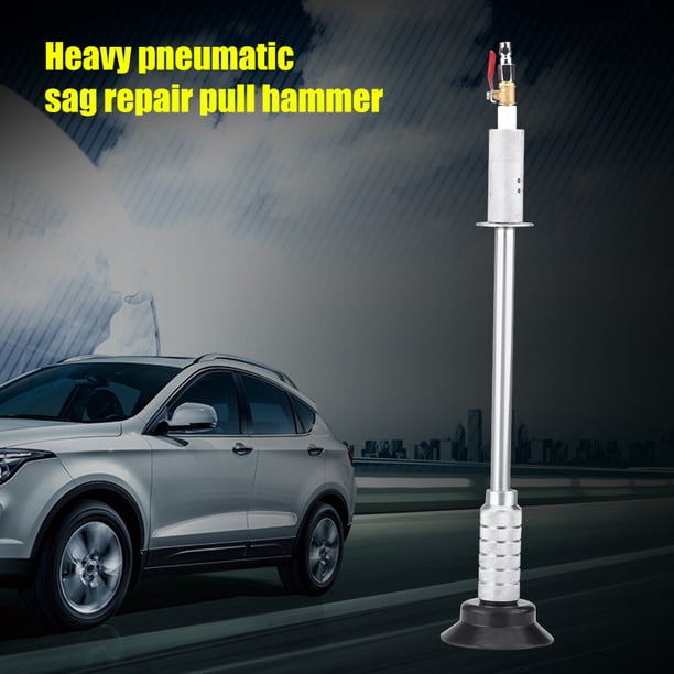 Martillo de tracción neumático pesado para reparación de abolladuras de carrocería de automóvil, herramienta deslizante con ventosa