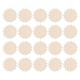 thumbnail image 1 of 20pcs Gear Shaped Wooden Chip Toy Kit Graffiti Blank Wood Chip Decoration, 1 of 3