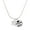 Silver, variant on Silver-tone Cutout Sea Turtle - Silvertone Senior Class of 2026 Dome Necklace, 18"