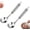2pcs, variant on Meatball Spoon Maker, Non-Stick Oval Leak Hole, Stainless Steel Ergonomic Grip, Quick Mess-Free Shaping, for Home Kitchen Cooking