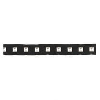 Expo Int'l 5 Yards of Arabella 3/4" Wide Silver Square Studded Tape Trim