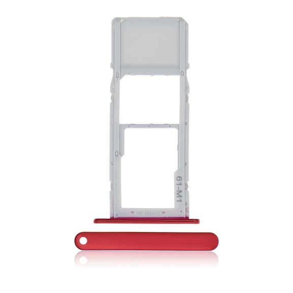 Replacement Single Sim Card Tray Compatible For LG K42 (2020) / K52 (2020) (Red)