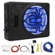thumbnail image 2 of Subwoofer Para Automóvil De 10 Pulgadas, 1250 W, Subwoofer Delgado Para Automóvil Con Alimentación Activa Debajo Del Asiento, Amplificador Incorporado, Control Remoto, Ganancia, 2 of 7