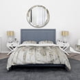 thumbnail image 2 of Designart 'The Modern Grey Forest IV' Glam Duvet Cover Set, 2 of 4