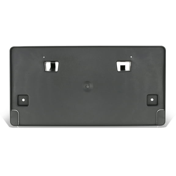 DNA Motoring LP-CH1068144 Front Bumper License Plate Mounting Bracket for 2015-2021 Chrysler 300 Black Chrome Surround 300S Grille Model