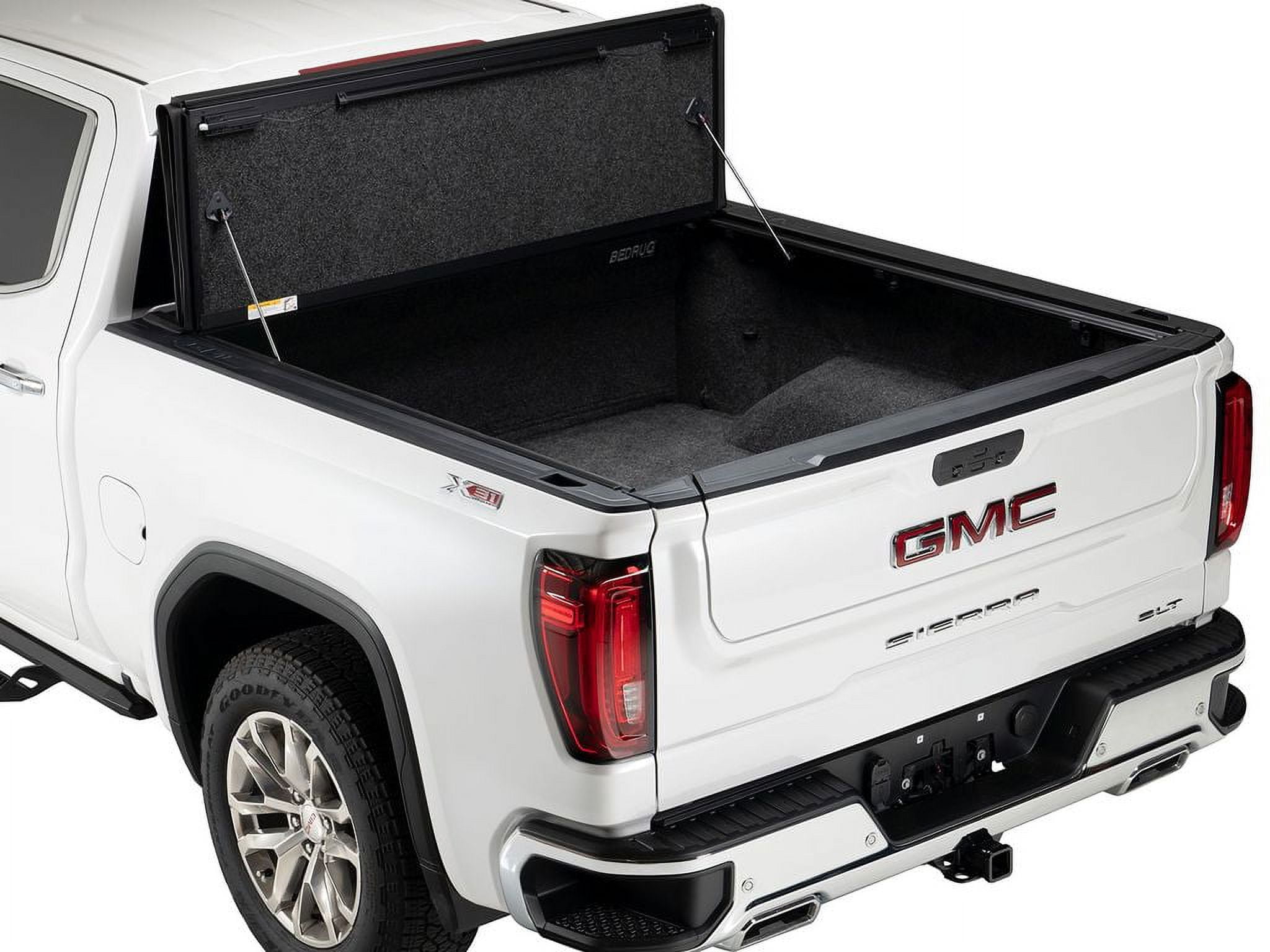 A.R.E. AR32006-PR4 Fusion Painted Hard Fold Truck Bed Tonneau Cover Fits 2015 - 2021 Dodge Ram w/o RamBox 5' 7" Bed (67") Paint Code: PR4 Flame Red