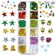 thumbnail image 3 of Colored Sequins Nails Art, Glitters Thin Paillette Flakes Stickers, 3 of 5