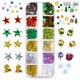 thumbnail image 3 of Arte de uñas de lentejuelas coloridas, pegatinas de escamas de lentejuelas finas con purpurina, pegatinas de uñas de Navidad MFZFUKR CPB-CJZ248-3, 3 of 5