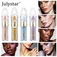 thumbnail image 6 of Julystar Multi-Use Highlighter Powder, Sponge-Tip Loose Shimmer Powder for Face, Body, Eyes & Hair, Long-Lasting All-Over Glow Makeup, 6 of 11