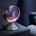 thumbnail image 6 of XGFHYJEH Desk Fan, Box Fan, Small Fan, Box Fan Clearance, Small Desk Fan, Small Fans for Desk, Portable Personal Quiet Electric Fan for Home, Plastic, 6 of 7